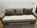 Разтегателен диван с ракла, снимка 1