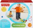 Fisher Price Y8652 Играчка за дърпане костенурка 