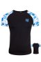 Мъжка тениска 2105 черен/бял, снимка 1 - Тениски - 41560320