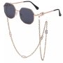 Слънчеви очила с верижка V Valentino, снимка 1 - Слънчеви и диоптрични очила - 44311610