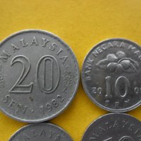 Лот монети Малайзия, снимка 2 - Нумизматика и бонистика - 41438212