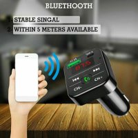 Bluetooth трансмитер за кола, снимка 5 - Зарядни за кола - 40552034