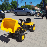 PILSAN детски трактор с гребло Active, снимка 7 - Коли, камиони, мотори, писти - 44585950