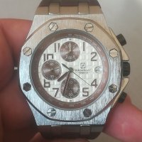 Мъжки часовник Хронограф. HEMSUT Torbollo. Chronograph. Japan move. Quartz. Чисто нов! , снимка 6 - Мъжки - 41040559