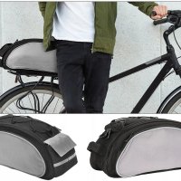 1000055289 Велосипедна чанта за багажник за велосипед / голям багажник 14402, снимка 8 - Части за велосипеди - 40882885