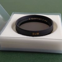 Поляризационен филтър B+W. Made in Germany. Резба 37 mm., снимка 4 - Обективи и филтри - 40606576