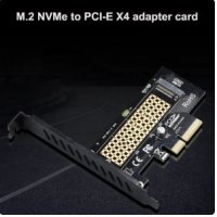 Преход  от M .2 NVME към pci expres  X1   и X4 за включване на NVME SSD към всяко старо PC без дъно , снимка 6 - USB Flash памети - 40008036