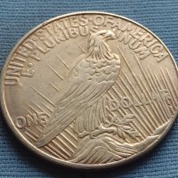 Монета 1 долар 1923г. САЩ РЕПЛИКА на Американския сребърен долар за КОЛЕКЦИЯ 30041, снимка 3 - Нумизматика и бонистика - 42702337