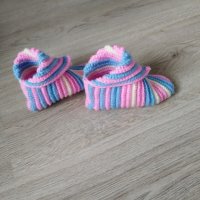 Плетени чорапи, снимка 1 - Чорапи - 41871612