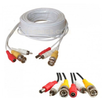 Кабели за видеонаблюдение и DVR ,кабел за видеокамера- Bnc / Rca / Dc, снимка 2 - Комплекти за видеонаблюдение - 44465386