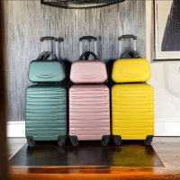 WeTravel пътнически куфар за рьчен багаж с 4ри колела 360°54 39 20, снимка 6 - Куфари - 42072707