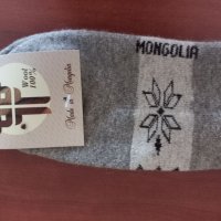 Вълнени чорапи от Монголия, размер 43-45,100%органична вълна, снимка 2 - Мъжки чорапи - 42029784