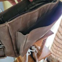REBEL+ LEGENDS messenger bag естествена кожа месинджър,през рамо ( 120€ в интернет), снимка 12 - Чанти - 41001052