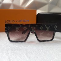Louis Vuitton 2023 мъжки слънчеви очила маска, снимка 7 - Слънчеви и диоптрични очила - 40474564