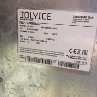 Ледогенератор Joly-ice 36кг, снимка 4 - Хладилни витрини и фризери - 41571556