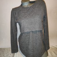 Елегантен пуловер Shein р-р М, снимка 2 - Блузи с дълъг ръкав и пуловери - 44148366
