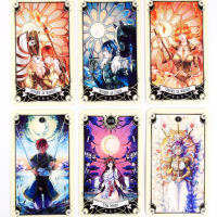 Манга таро карти: Mystical Manga Tarot & Traditional Manga Tarot, снимка 6 - Други игри - 36311651