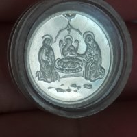 Църковна сребърна монета

, снимка 1 - Нумизматика и бонистика - 41758553