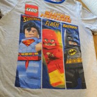 LEGO DC Comics Super Heroes - детска тениска Лего Батман Супермен Светкавицата, снимка 2 - Детски тениски и потници - 41772438