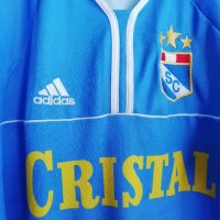 Club Sporting Cristal 2000 Adidas Vintage оригинална футболна тениска фланелка размер L екип , снимка 3 - Тениски - 41888331