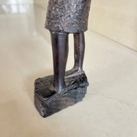 Стара статуетка от абанос, снимка 7 - Статуетки - 44712989
