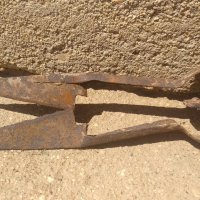 Стара кована ножица за стригане на овце, снимка 3 - Антикварни и старинни предмети - 41347797