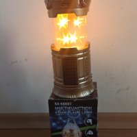 Телескопична Къмпинг лампа/фенер с диско ефект 4в1-20лв, снимка 15 - Къмпинг осветление - 21017541