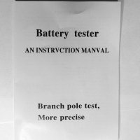 Товарна вилка. аналогов  тестер за  акумулаторни батерии 12, 6V.Battery Tester, снимка 10 - Други инструменти - 39416896