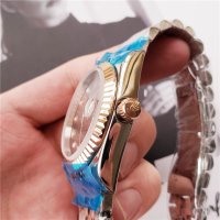 Унисекс часовник Rolex Oyster Perpetual Datejust с автоматичен механизъм, снимка 5 - Дамски - 41694559
