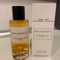 Dior Bois d'argent 125ml EDP Tester , снимка 2 - Унисекс парфюми - 39723263