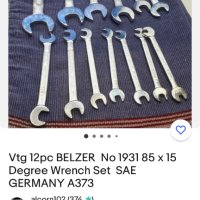 Комплект ключове Belzer Liliput Germany, снимка 3 - Ключове - 41430296