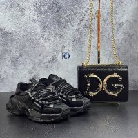 🖤🆕Dolce & Gabbana черен дамски комплект🆕🖤, снимка 10 - Маратонки - 44243750