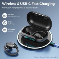 XINSRE Wireless Earbuds Bluetooth 5.3 слушалки с LED дисплей за захранване, снимка 2 - Безжични слушалки - 44482354