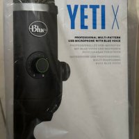 Микрофон Logitech Black Yeti X Pro, снимка 3 - Микрофони - 44464788