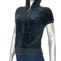 Juicy Couture Velvet Hoodie Размер S, снимка 1 - Спортни екипи - 40938175