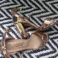 дамски обувки злато, снимка 2 - Дамски обувки на ток - 40954976