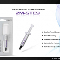 Zalman термо паста Thermal compound 9.1W/mK 4g - ZM-STC9, снимка 2 - Други - 36153799