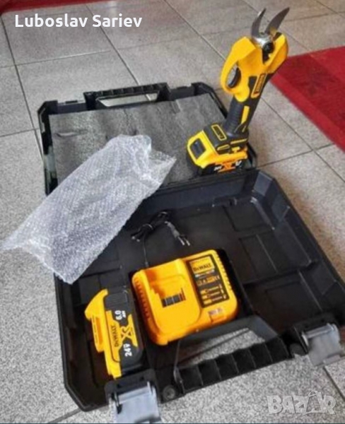 Акумулаторна Лозарска Ножица Dewalt 18V,24V 24 Месеца Гаранция, снимка 1