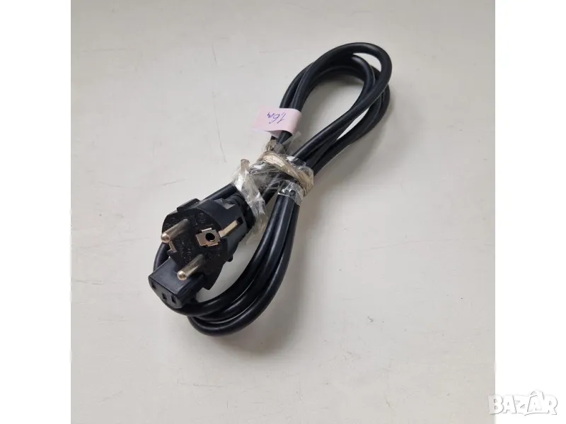 Захранващ кабел за сървър, компютър 1.6 м, 3x0.75 мм², мед, 16 A, IEC C13, снимка 1
