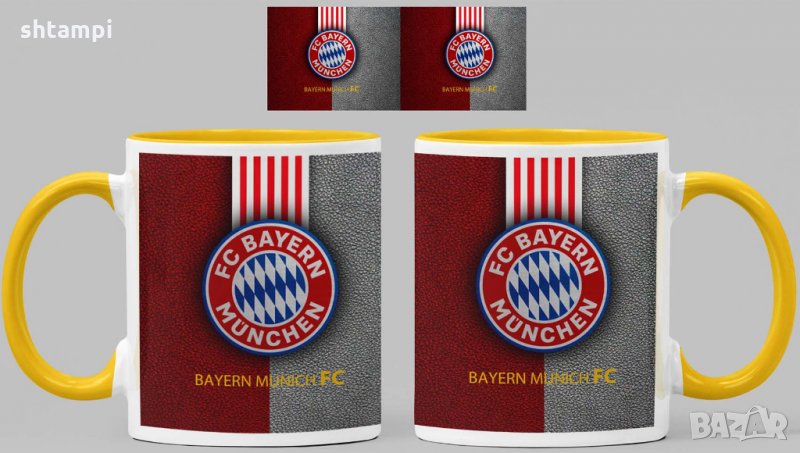 Чаша Байерн Мюнхен Bayern Munich Керамична, снимка 1