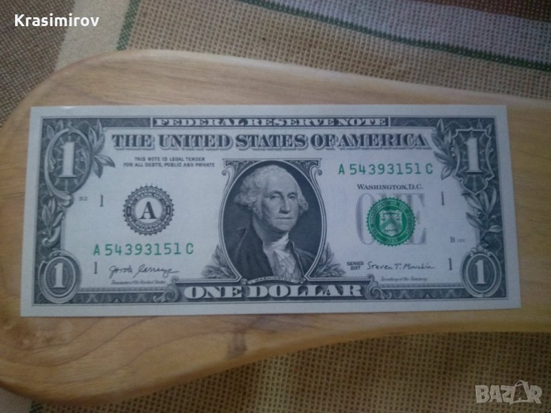 Колекция USA/САЩ-банкноти от 1 долар - 50бр. поредни номера, снимка 1