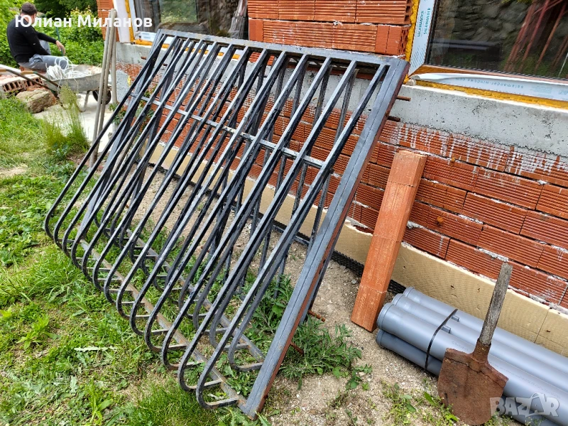 Охранителни решетки плътно ковано желязо , снимка 1