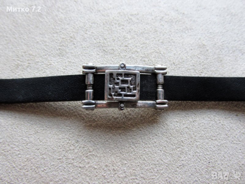 сребърна гривна - 10, снимка 1