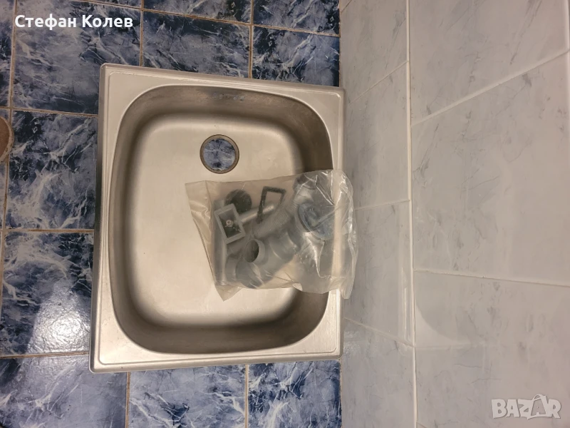 Кухненска мивка алпака , снимка 1