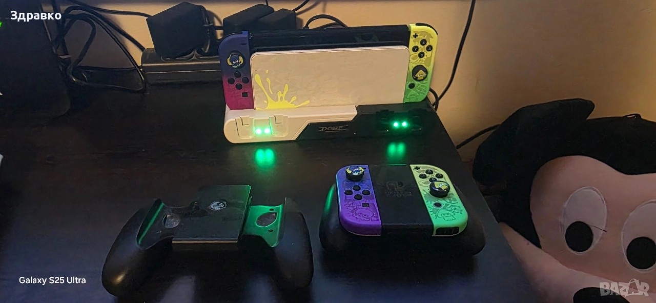 Продавам Nintendo Switch OLED Splaton 3 edition с Чип и CFW Atmosphere, снимка 1