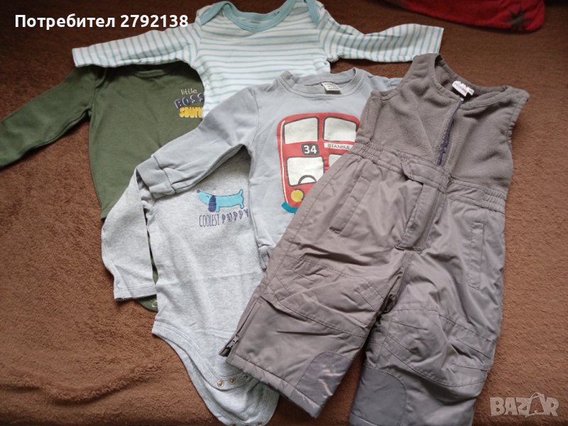 Бебешки дрешки ръст 62/68 см, снимка 1