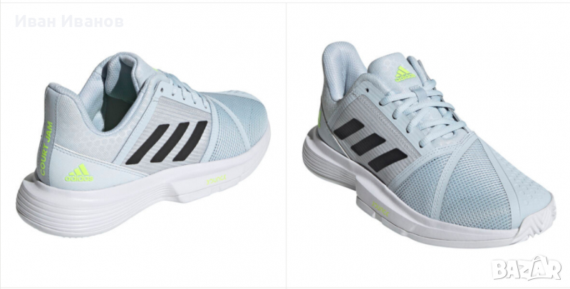 маратонки за тенис Adidas Courtjam Bounce CLAY  номер 37,5-38 , снимка 1