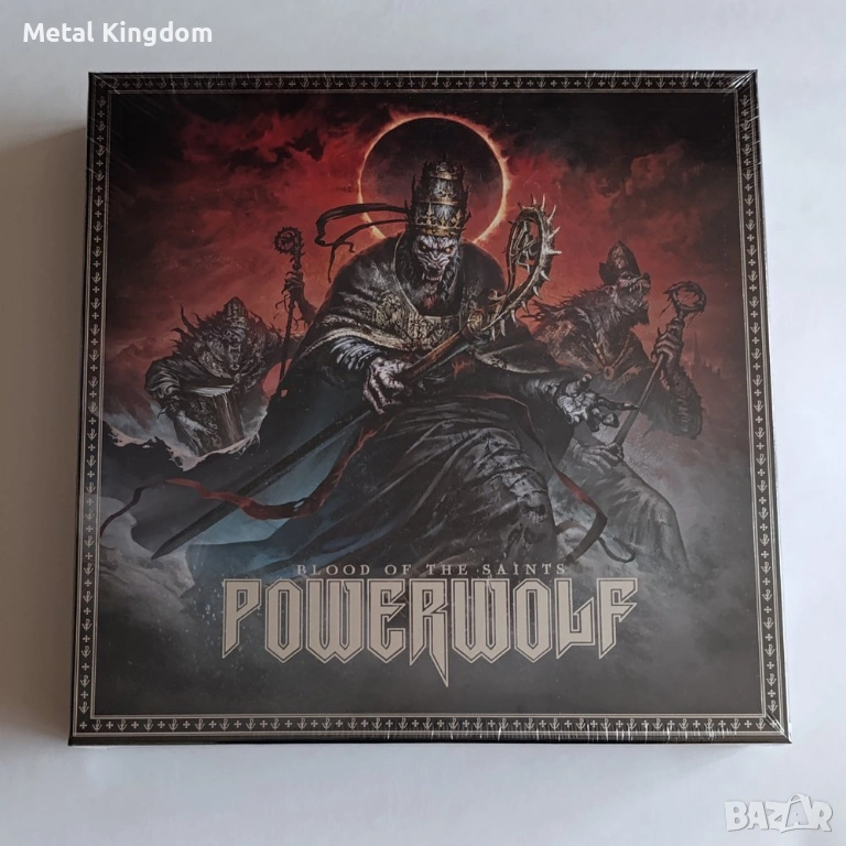 POWERWOLF - Blood Of The Saints (Box Set - 3 x Violet Vinyl) NEW & SEALED, снимка 1