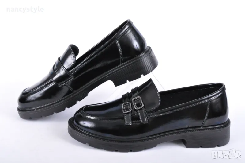 НОВО! Дамски лачени обувки, снимка 1