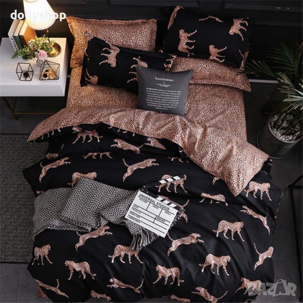 Комплект Спално Бельо от 3 Части - "Pantera", снимка 1